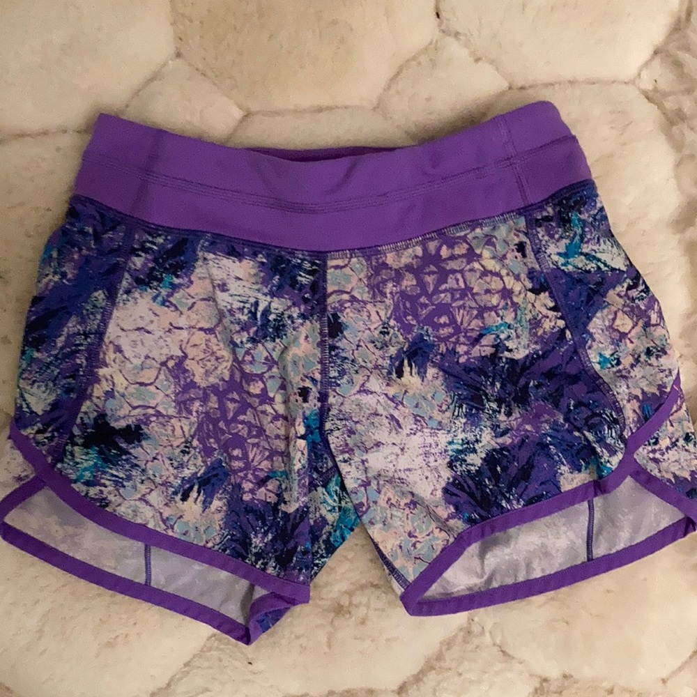 Multicolored athletic shorts!
